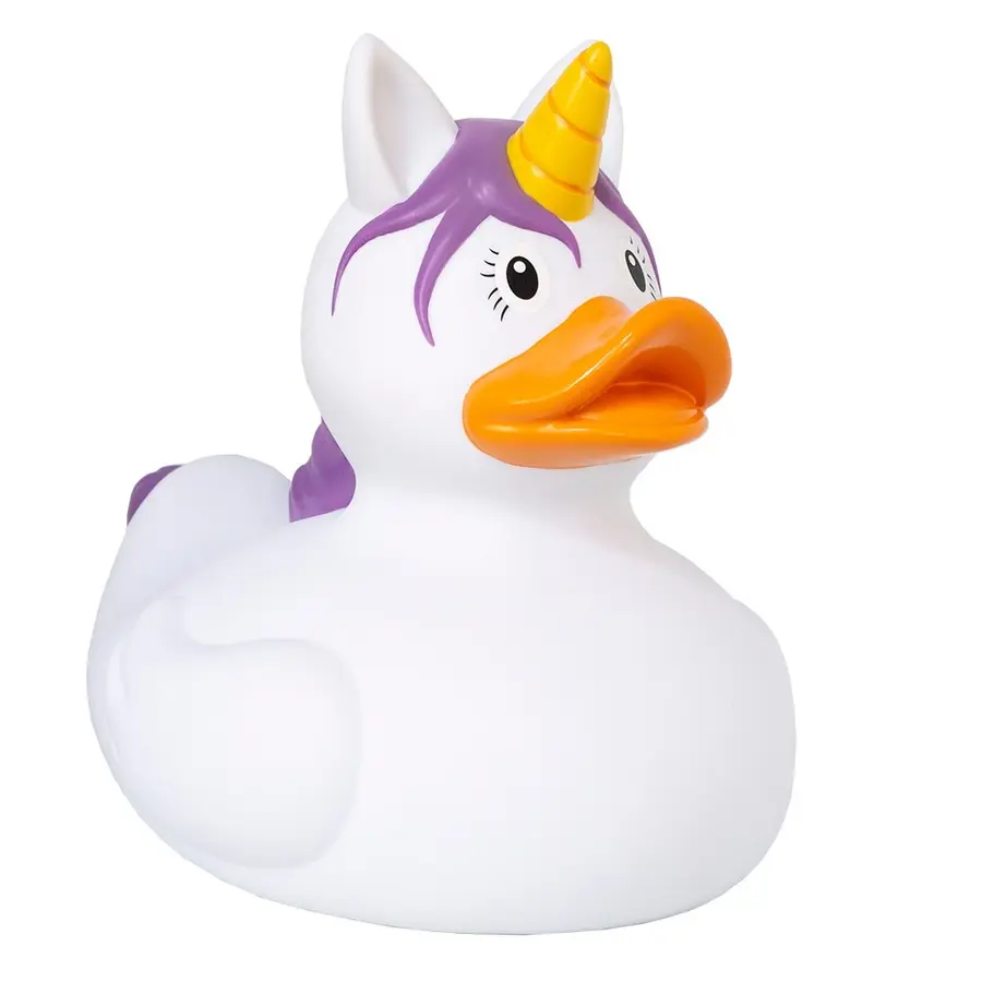 Badanka Enhörning stor | 23 cm Extra stor badanka | Vit 