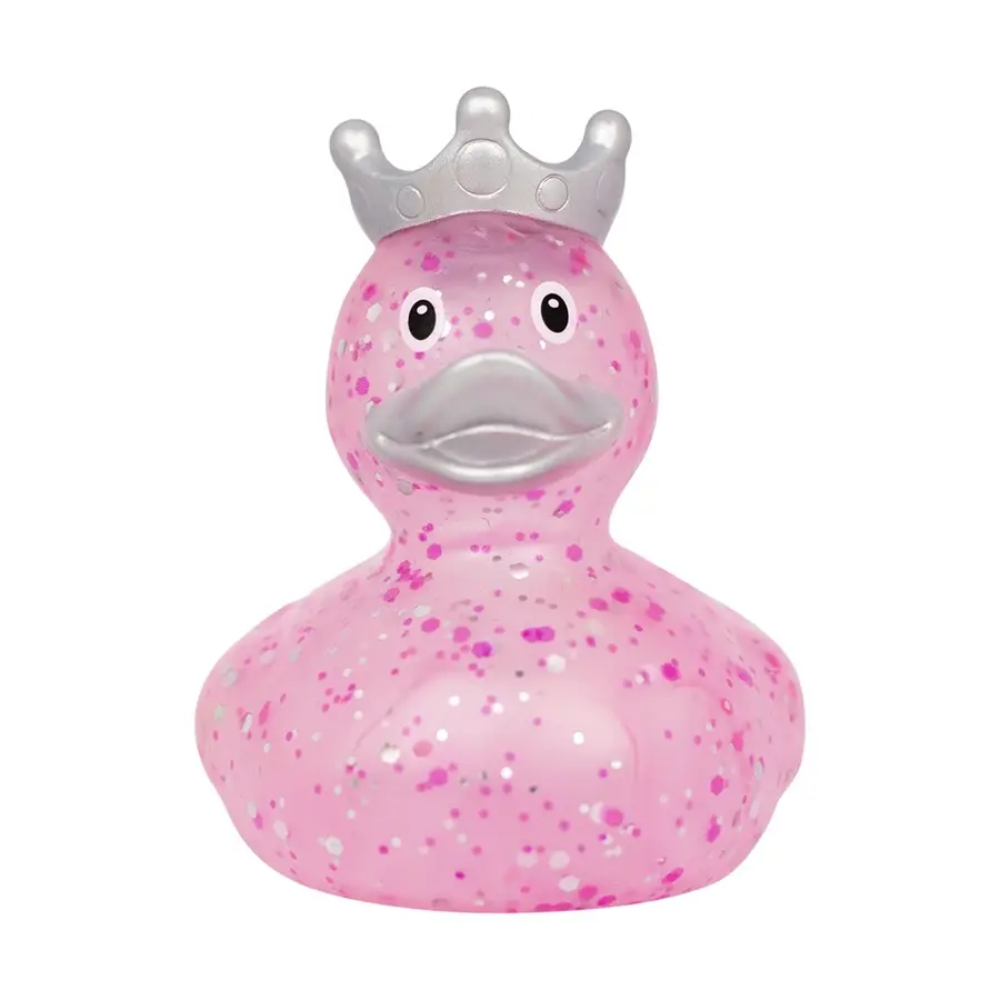Badanka Glitter med krona | Rosa 