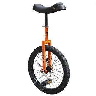 Enhjuling Qu-Ax Luxus 20 | Orange Minimum benl&#228;ngd: 61 cm