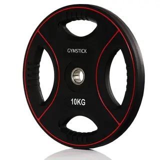 Viktskiva Gummerad 10 kg Gruppträning, styrketräning och bodypump