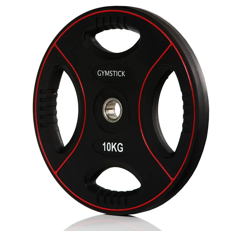 Viktskiva Gummerad 10 kg Gruppträning, styrketräning och bodypump 