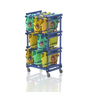 Förvaringsvagn | våtrum | Simväster Välj färg