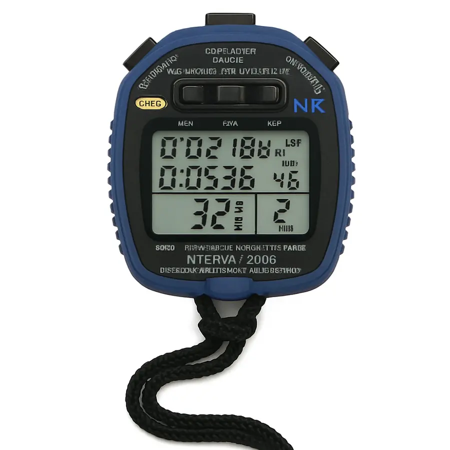 Tidtagarur NK Interval® 2000 Split och frekvens samtidigt |  Blå 