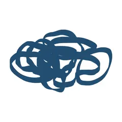 Nyckelband 80 st | Bl&#229; Gummiband