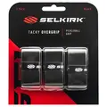 Selkirk Tacky Overgrip Svart 3 st | Klibbig grepplinda
