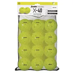 Pickleball X-40 Utomhusboll  Optic 12 st Pickelboll  match | Godk&#228;nda av USAPA