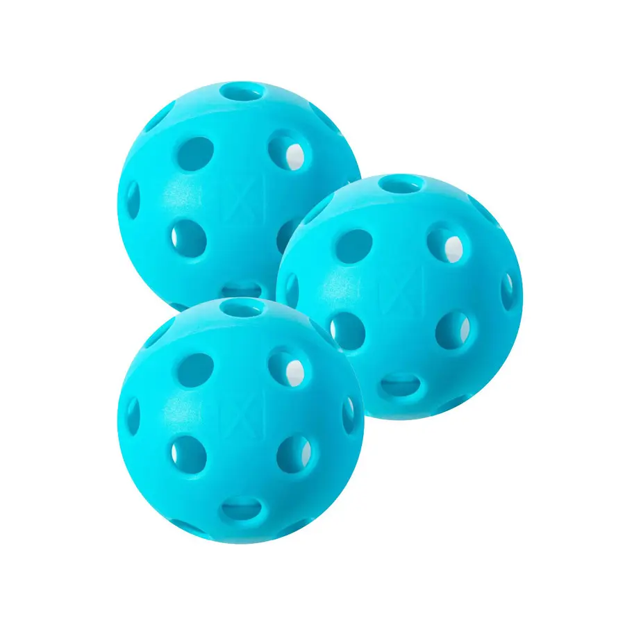 Pickleball X-26 Innomhusboll Blå Träning | Tävling| 3 st 