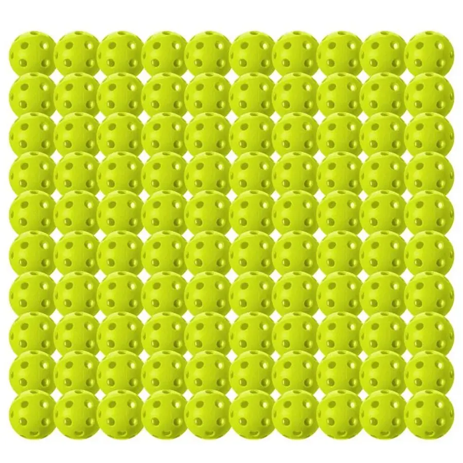 Pickleball X-26 Innomhusboll Lime Träning | Tävling| 100 st. 