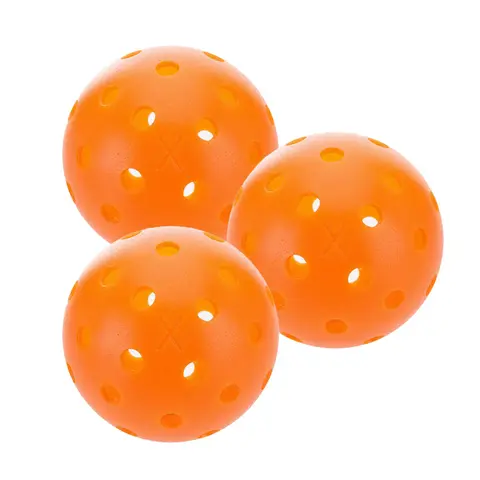 Pickleball X-40 Utomhusboll Lava Tr&#228;ning | T&#228;vling| 3 st