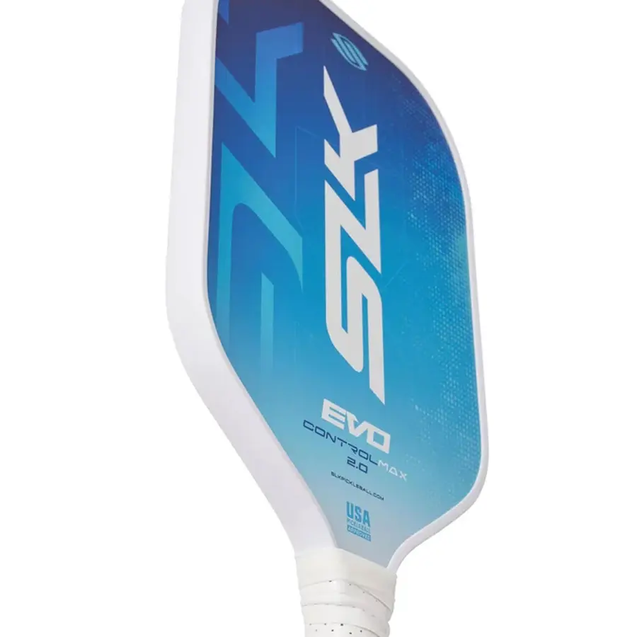 Pickleballracket SLK Evo Control 2.0 Max Pickelboll | Träning Match| 16 mm | Blå 