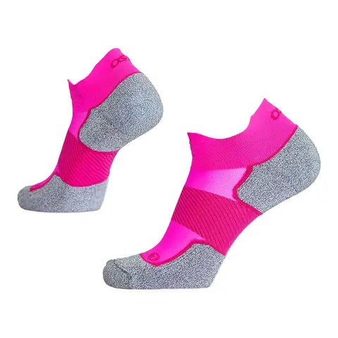 Pickleballstrumpor | Active Comfort OS1 Strumpor f&#246;r racketsport | Rosa/Gr&#229;