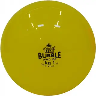 Bubble Ball | Togu | 12 cm Medicinboll | 1 kg | Gul