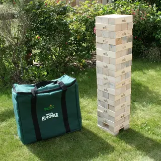 Giant Jenga spel Stort Jenga med Tornhöjd 90 cm