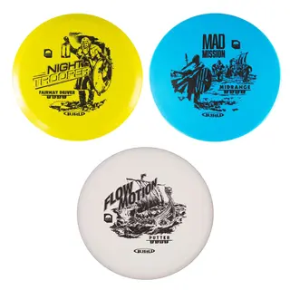 Disc Golf Starter set Basic Komplett set till frisbeegolf
