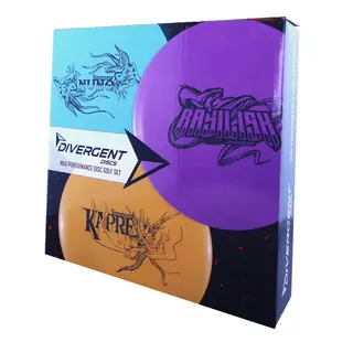 Disc Golf set Divergent Max Performance Komplett set til frisbeegolf