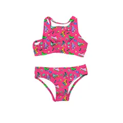 Bonita Bikini 104-110cm Slipstop | Flerf&#228;rgad | Polyamid/Elastan