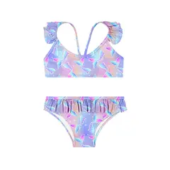 Venice Bikini 116-122cm Slipstop | Flerf&#228;rgad | Polyamid/Elastan