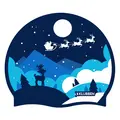 Badmössa Jul | Santa Night Julbadmössa Klubbenlogga