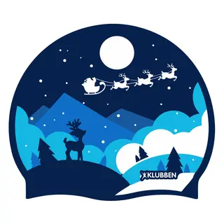 Badmössa Jul | Santa Night Julbadmössa Klubbenlogga