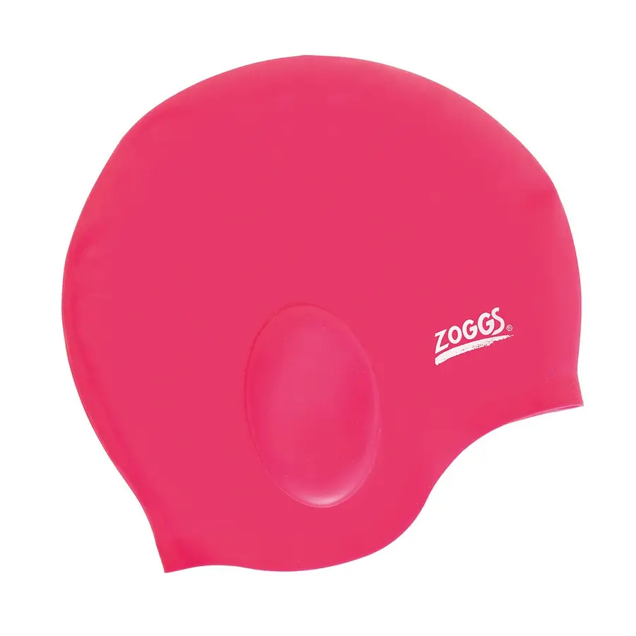 Zoggs Ultra-Fit Cap Pink Silikon | 3d design | Rosa 