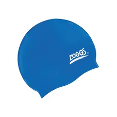 Zoggs Silicone Cap Blue Royal Blue