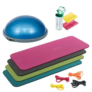 Hemmatr&#228;ning med BOSU-boll Bosu | Matta | Tr&#228;ningsband