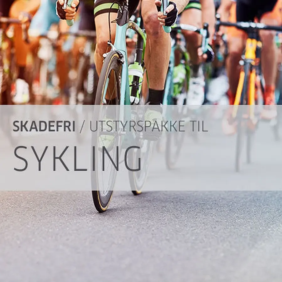 Träningspaket för skadefri cykling Matta Träningsband 