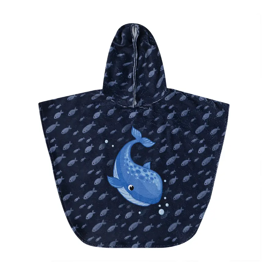 Slipstop Badponcho Alvin Strandponcho | Onesize 2-8 år 