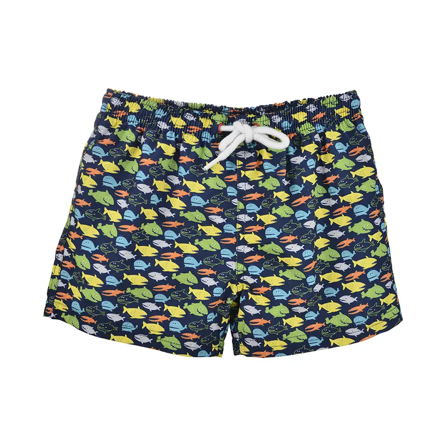 Tonton Badshorts 104-110cm Slipstop | Flerfärgad | Polyester 