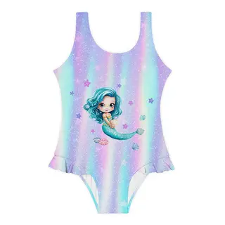 Seastar Badedrakt Slipstop | Flerfarget |Polyester/Elastan