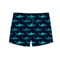 Big Blue Junior Short Badbyxa Slipstop | Bl&#229; | Polyester