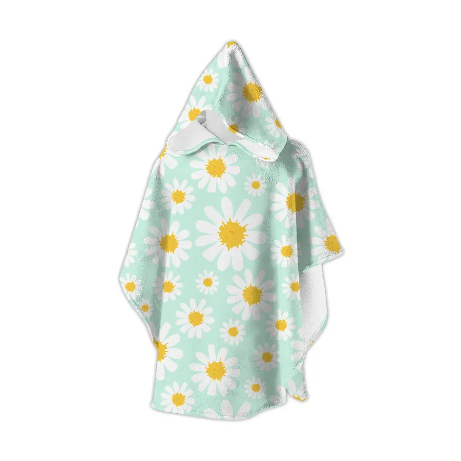 Slipstop Badponcho Bouquet Strandponcho | Onesize 2-8 år 
