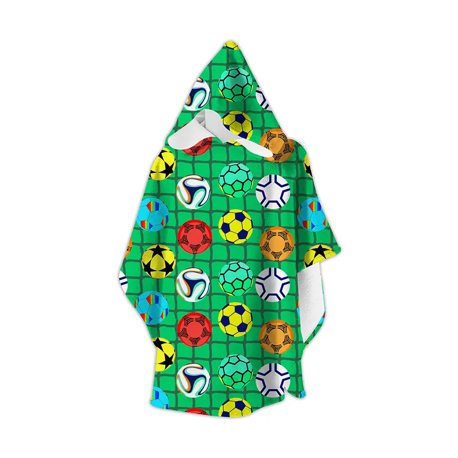 Slipstop Badponcho Yamal Strandponcho | Onesize 2-8 år 