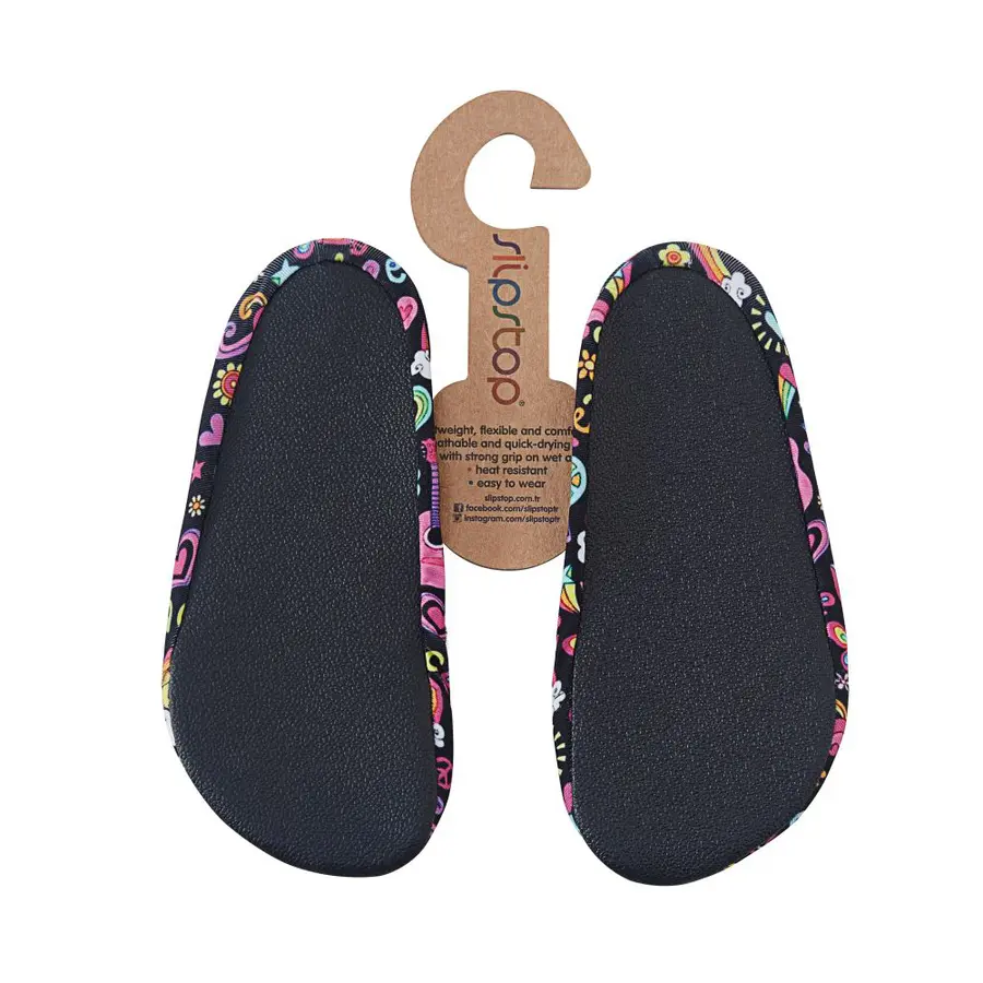 Slipstop Halksockor Peace Jr S Badstrumpor barn 