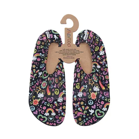 Slipstop Halksockor Peace Badstrumpor Vuxen