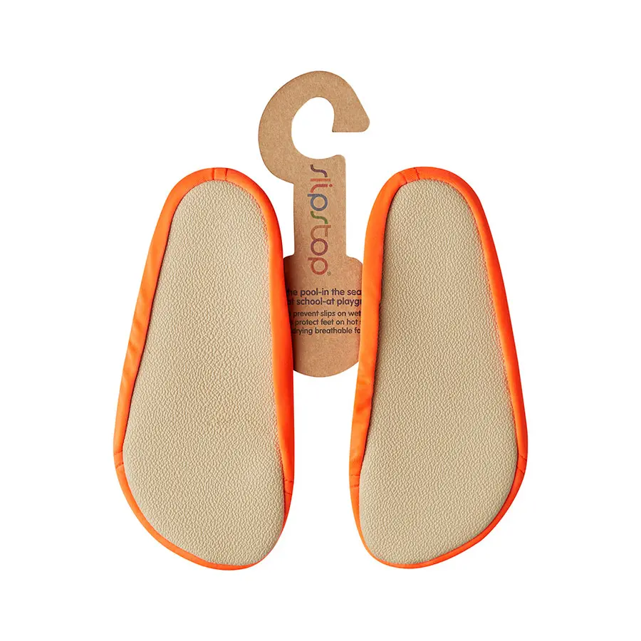 Slipstop Halksockor Orange Jr L Badstrumpor barn 
