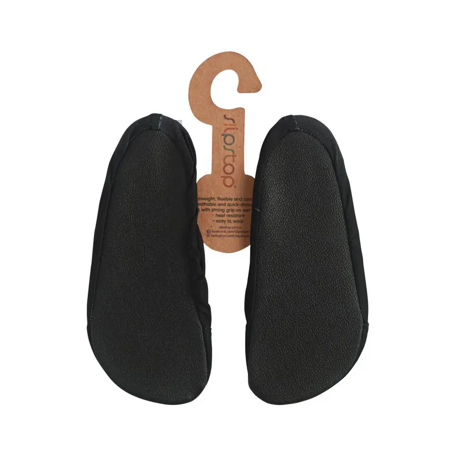 Slipstop Halksockor Black Junior XXS Badstrumpor Junior 