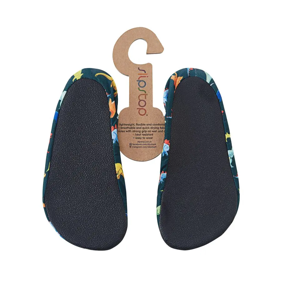 Slipstop Halksockor Dino XS Badstrumpor barn 