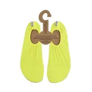 Slipstop Halksockor Neon Yellow Badstrumpor Vuxen