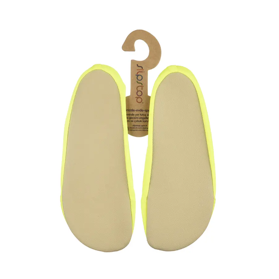 Slipstop Halksockor Neon Yellow S Badstrumpor Vuxen 