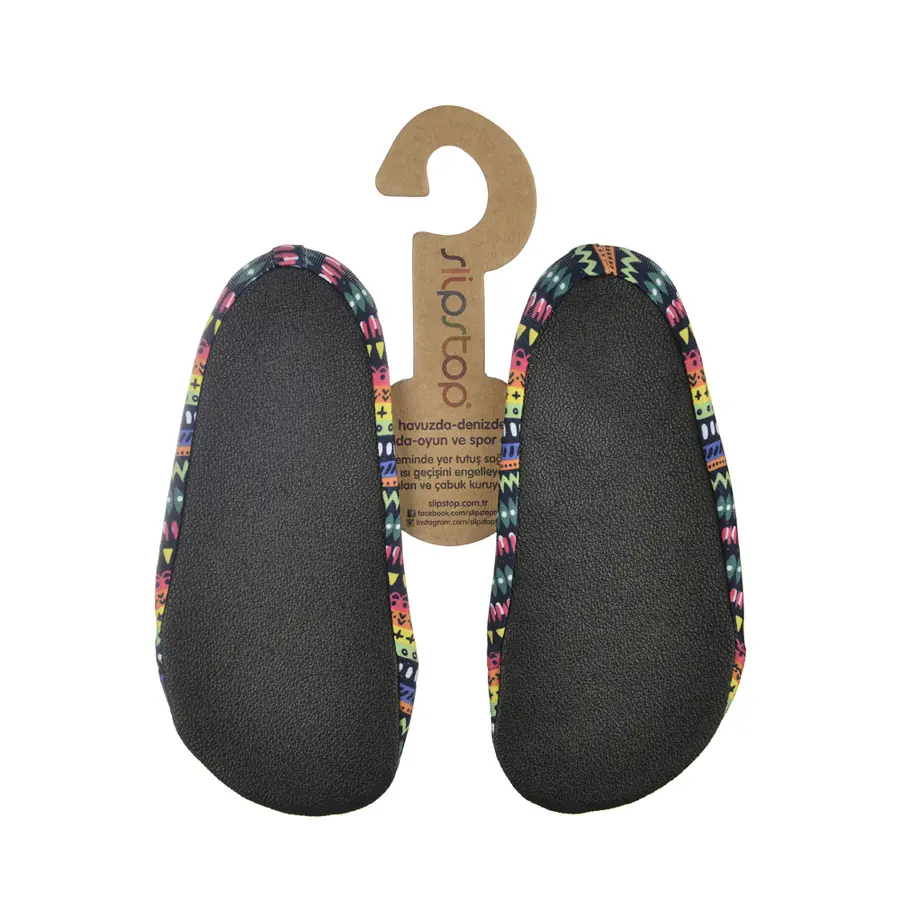 Slipstop Halksockor Ethnic Jr L Badstrumpor barn 