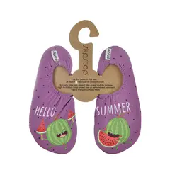 Slipstop Halksockor Hello Summer XXS Badstrumpor barn