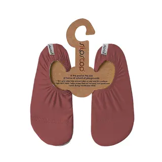 Slipstop Halksockor Burgundy Jr Badstrumpor barn