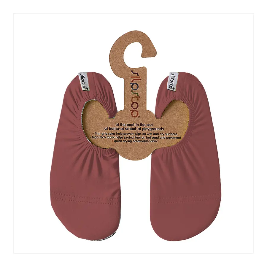 Slipstop Halksockor Burgundy Jr L Badstrumpor barn 