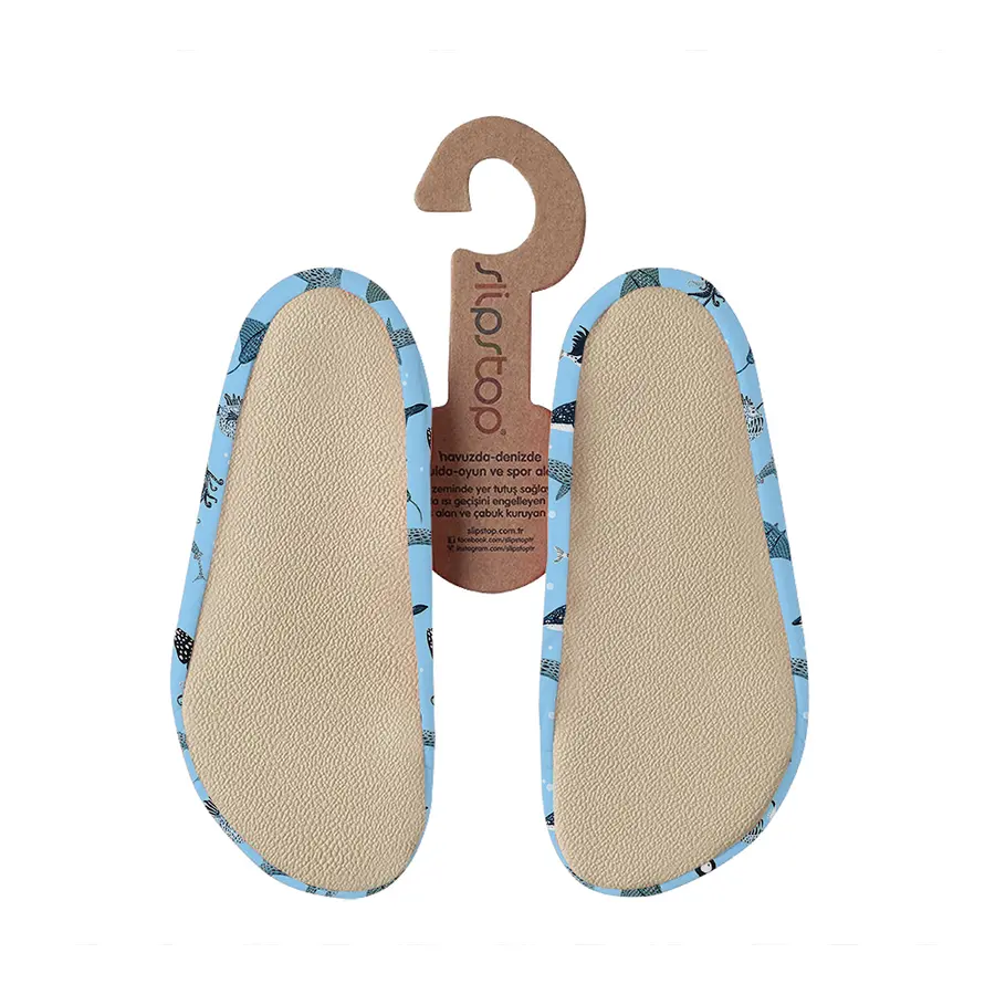 Slipstop Halksockor Atlantis L Badstrumpor barn 