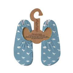 Slipstop Halksockor Dino Petrol Badstrumpor barn