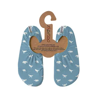 Slipstop Halksockor Dino Petrol Badstrumpor barn