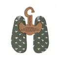 Slipstop Halksockor Dino Green Badstrumpor barn