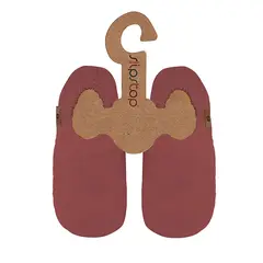 Slipstop Bootie Burgundy Junior XS Flexibel toffel med halkskydd
