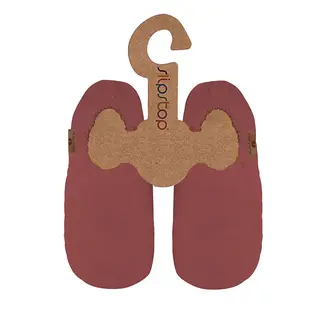 Slipstop Bootie Burgundy Junior Flexibel toffel med halkskydd